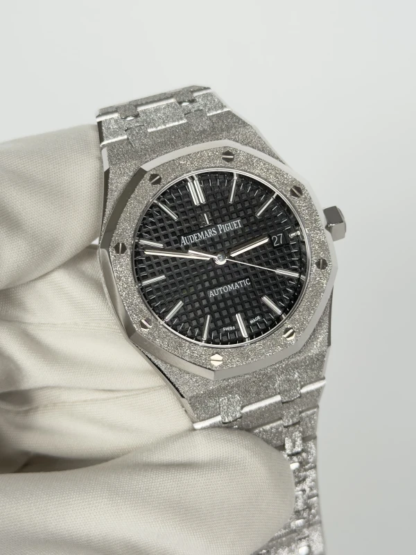Audemars Piguet Frosted Gold 37mm 15454BC.GG.1259BC.03 3