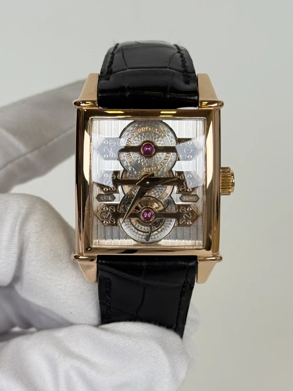 Girard Perregaux Vintage 1945 Triple Bridge Tourbillon 99870-52-000-BA6A 2