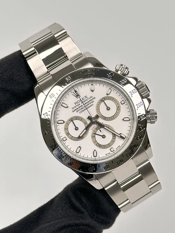 Rolex Cosmograph 40mm Steel 116520-White 2