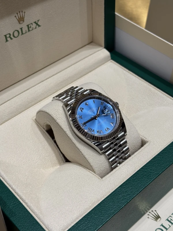 Rolex 41mm Steel and White Gold 126334-0026 5