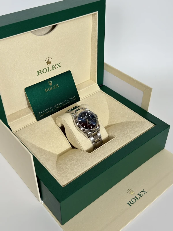 Rolex 36 mm, Oystersteel and white gold 126234-0018 5