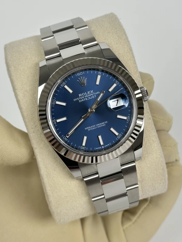 Rolex 41 mm, steel and white gold 126334-0001 3
