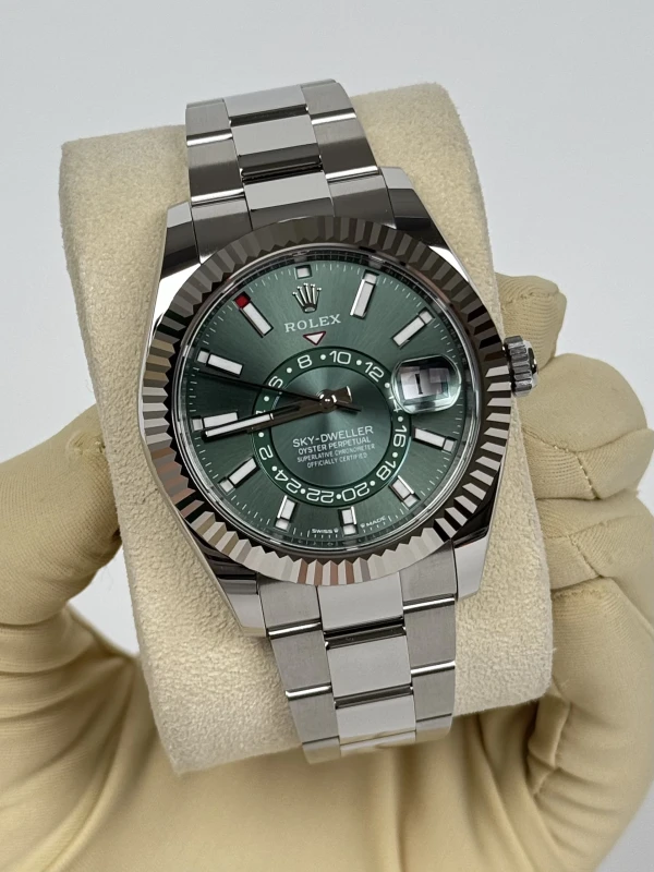 Rolex 42mm Steel and White Gold 336934-0001 3