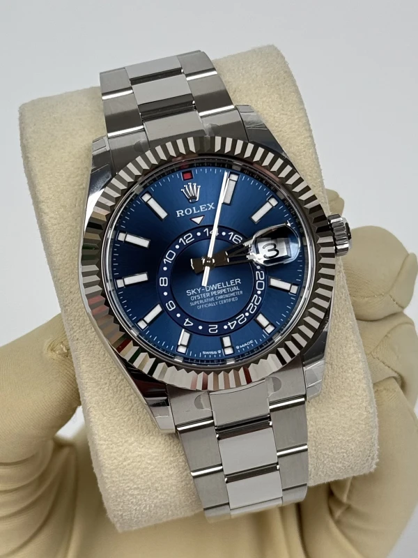 Rolex 42mm Steel and White Gold 336934-0005 3