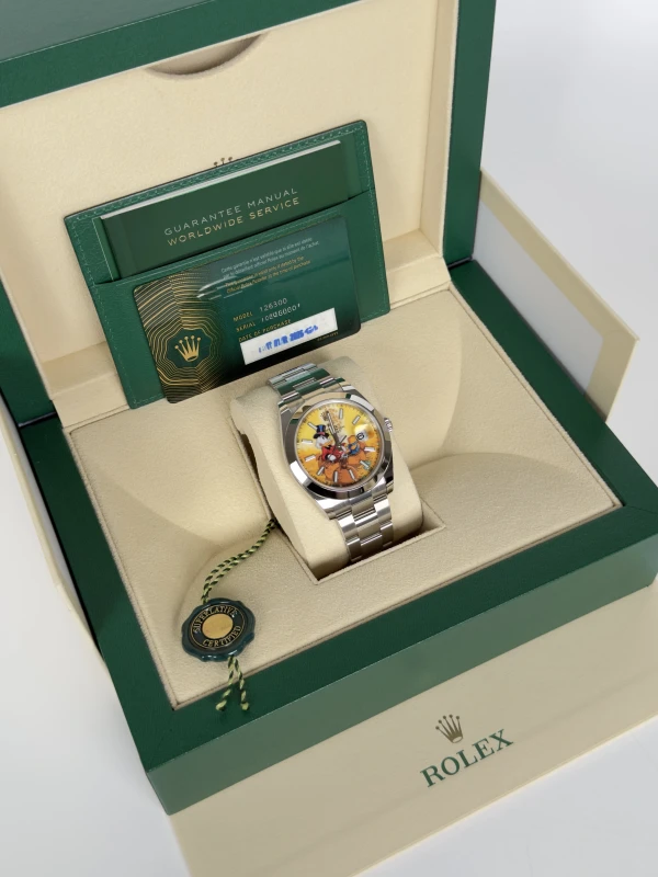 Rolex Mickey Mouse 126300 TUN 7