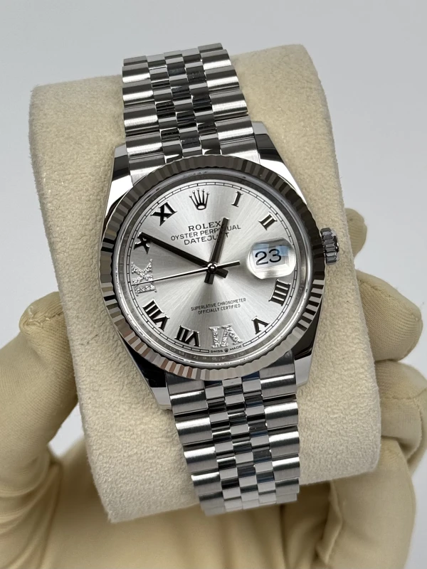 Rolex 36mm Steel and White Gold 126234-0029 3