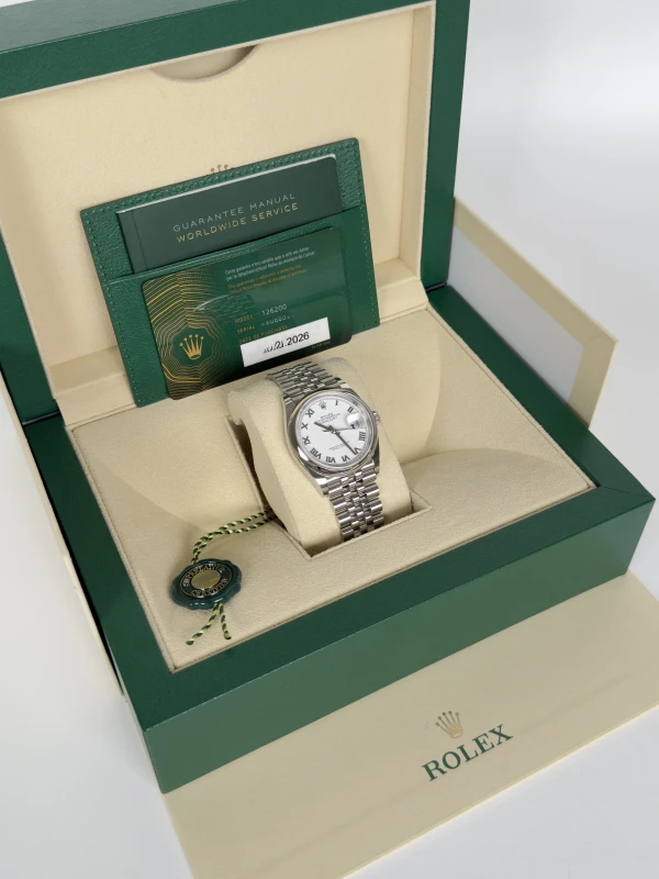 Rolex 36 MM, OYSTERSTEEL 126200-0007 5