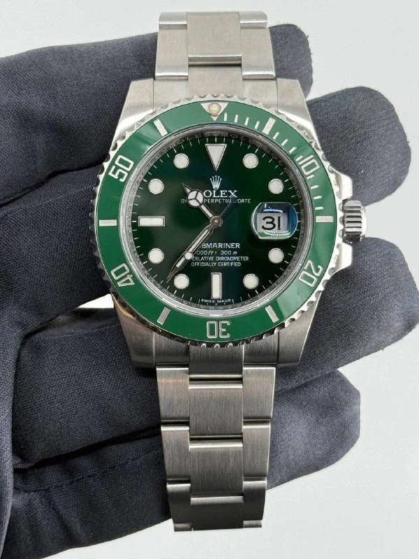 Rolex Date 40mm Steel Ceramic 116610lv-0002 2