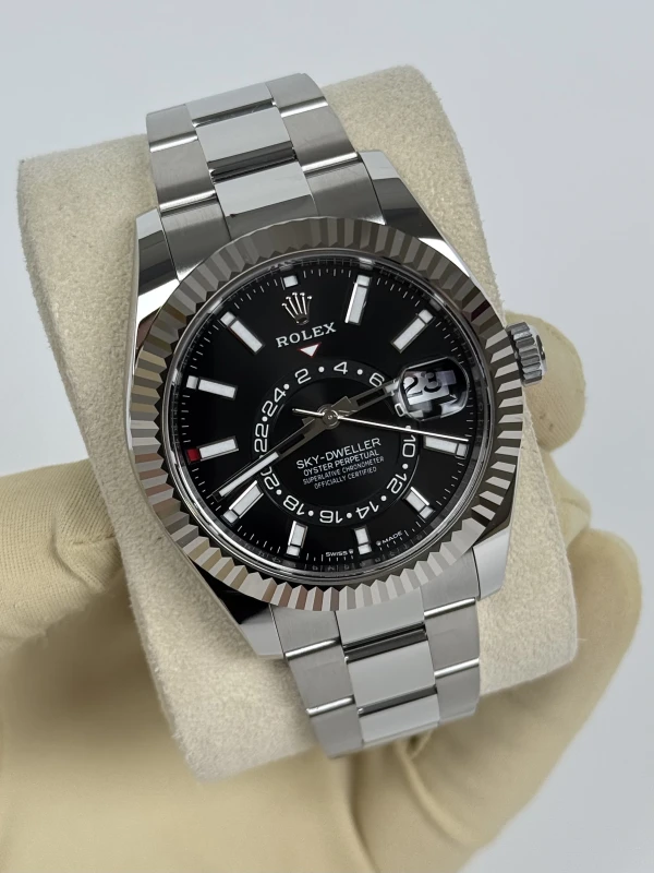 Rolex 42mm Steel and White Gold 336934-0007 3