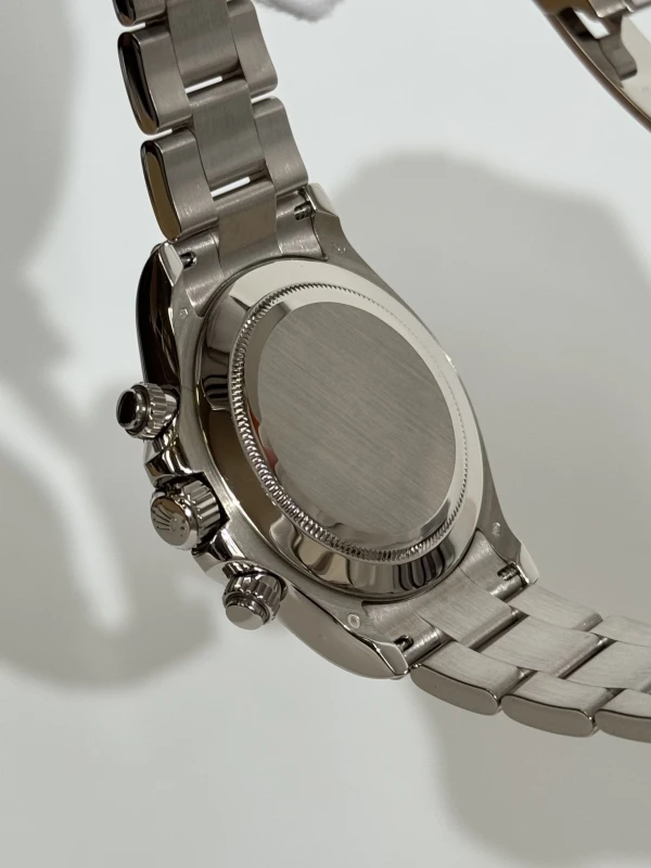 Rolex Cosmograph Daytona 40mm White Gold 116509 pave fix 7