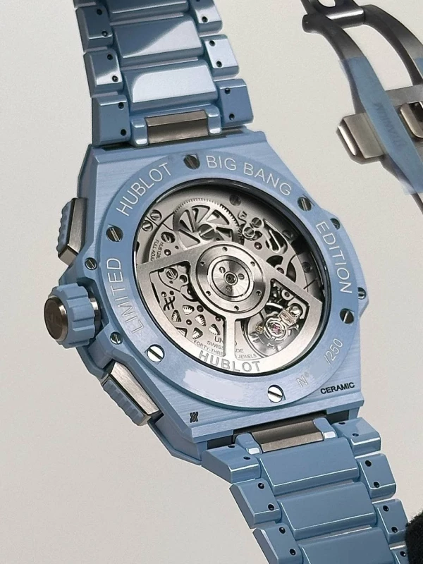 Hublot INTEGRAL SKY BLUE CERAMIC 451.EX.5120.EX 9