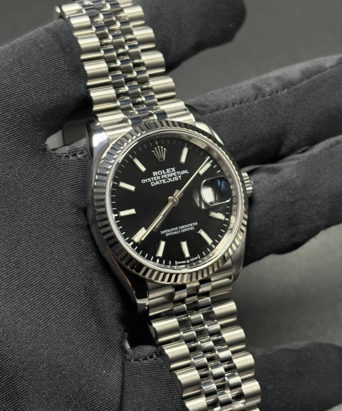 Rolex Datejust 36mm Steel and White Gold 116234-0085 3