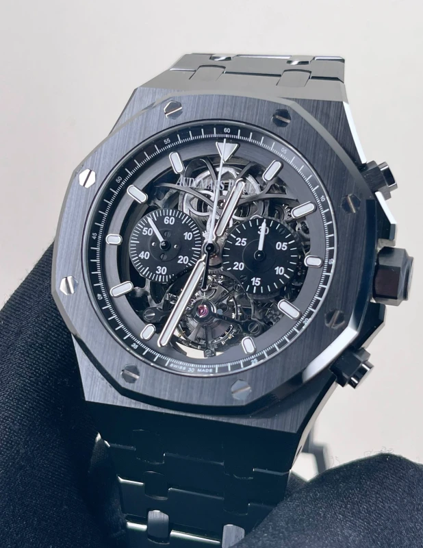 Audemars Piguet Tourbillon Chronograph Skeleton 26343CE.OO.1247CE.01 2