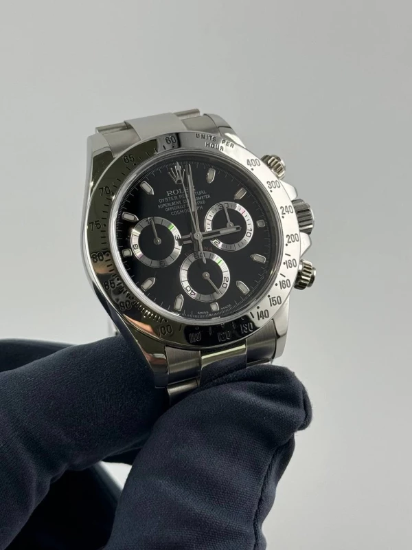 Rolex Cosmograph 40mm Steel 116520-Black 7