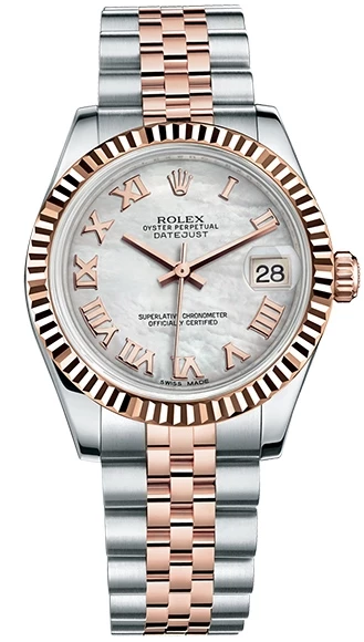 Rolex Ladies Steel and Everose Gold 178271 whitemop изображение - 1