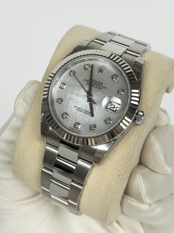 Rolex 41 mm, Oystersteel and white gold 126334-0019 3