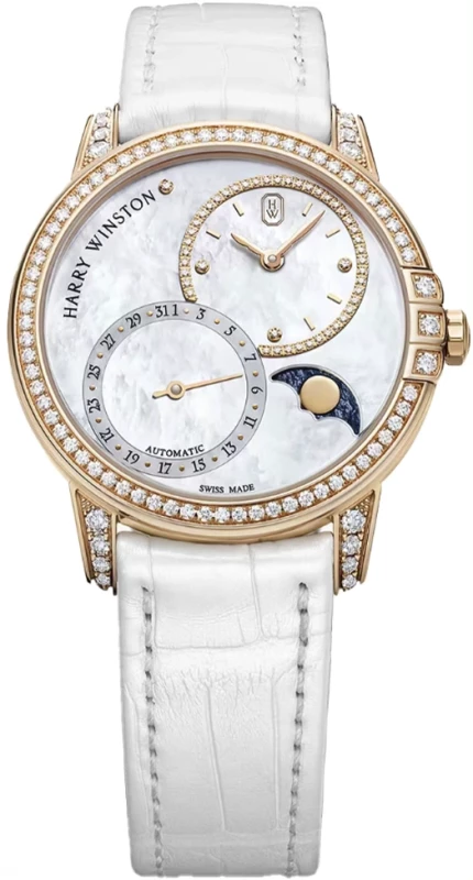 Harry Winston DATE MOON PHASE AUTOMATIC MIDAMP36RR001 изображение - 1