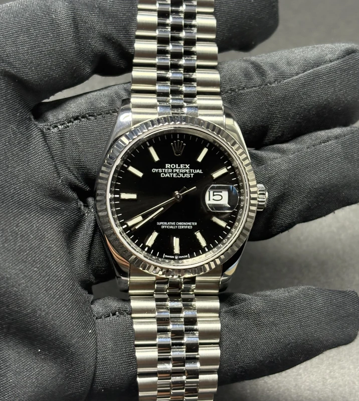 Rolex Datejust 36mm Steel and White Gold 116234-0085 2