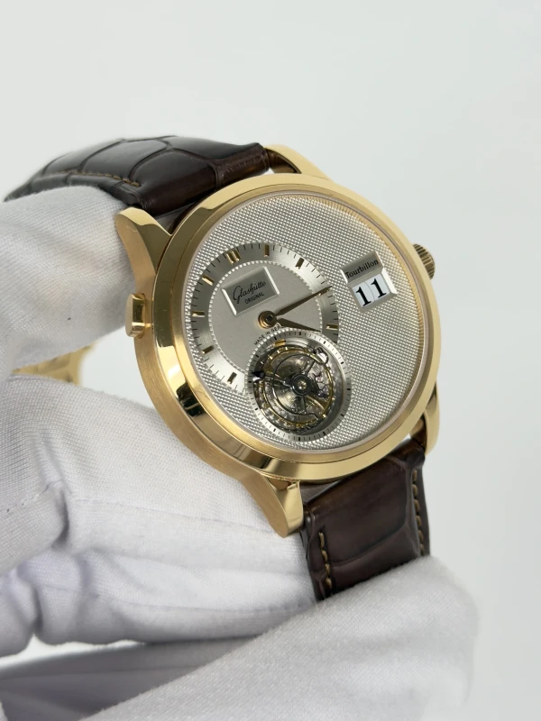 Glashutte Original LIMITED EDITION PINK GOLD TOURBILLON 93-01-01-04 2