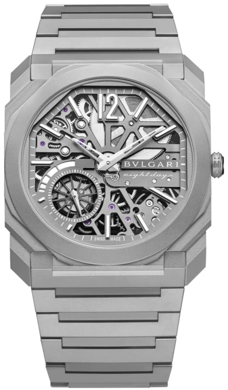 Bvlgari FINISSIMO Skeleton 8 Days 103610 изображение - 1