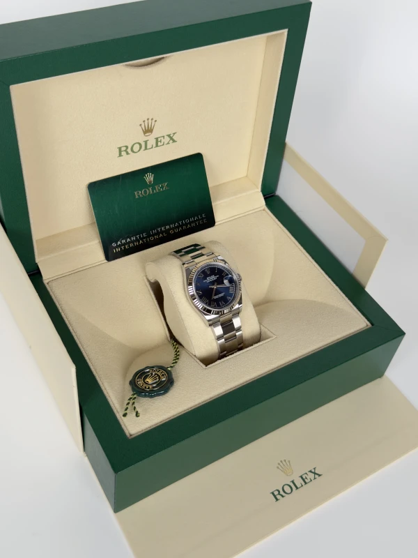 Rolex 36mm Steel and White Gold 126234-0070 5