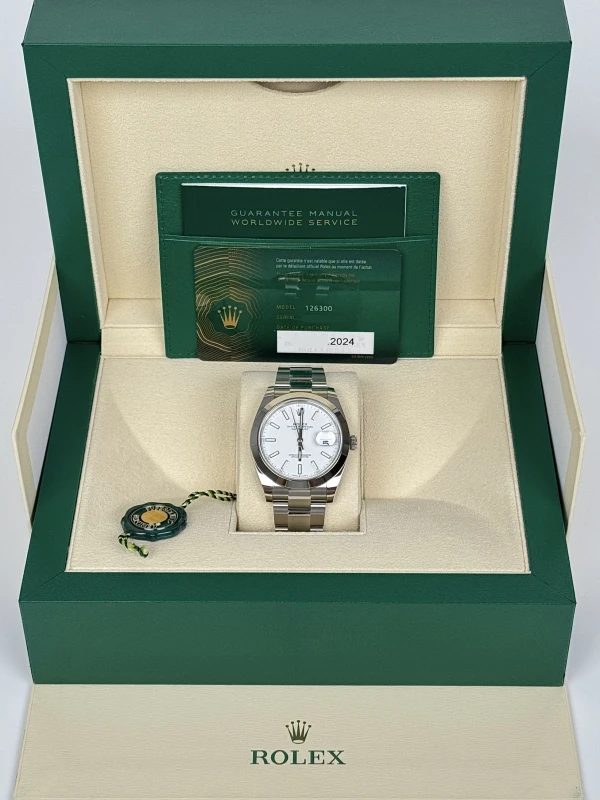 Rolex 41mm Steel 126300-0005 5
