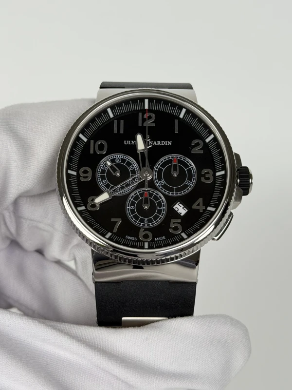 Ulysse Nardin Chronograph Manufacture 43mm 1503-150-3/62 2