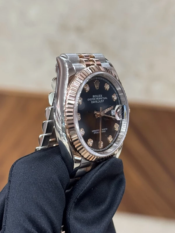 Rolex 36mm Steel and Everose Gold 126231-0019 3