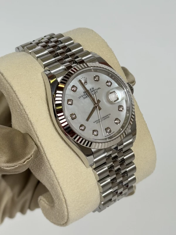 Rolex 36mm Steel and White Gold 126234-0019 2