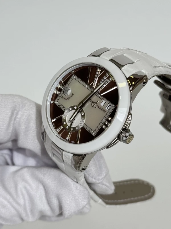 Ulysse Nardin  Executive Dual Time Lady   243-10/30-05 4