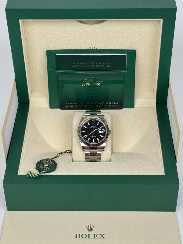 Rolex 41 mm, steel and white gold 126334-0017 5