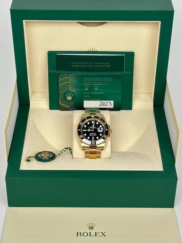 Rolex Date 41 mm Yellow Gold 126618ln-0002 5