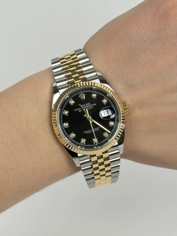 Rolex 36mm Steel and Yellow Gold 126233-0021 7