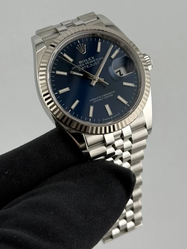 Rolex 36mm Steel and White Gold 126234-0017 4