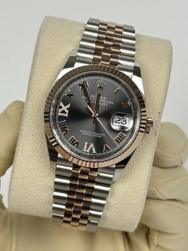 Rolex 36mm Steel and Everose Gold 126231-0023 4