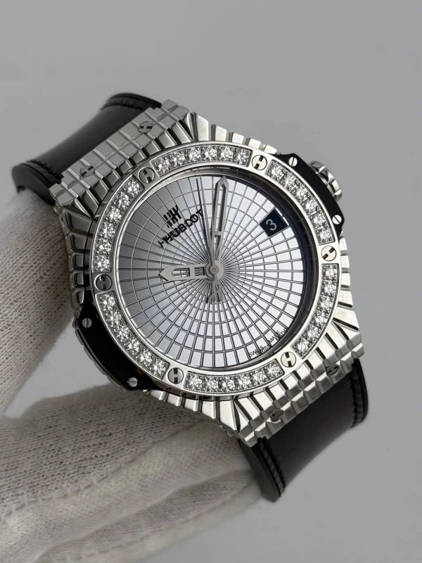 Hublot Caviar Steel Diamonds 346.SX.0870.VR.1204 4