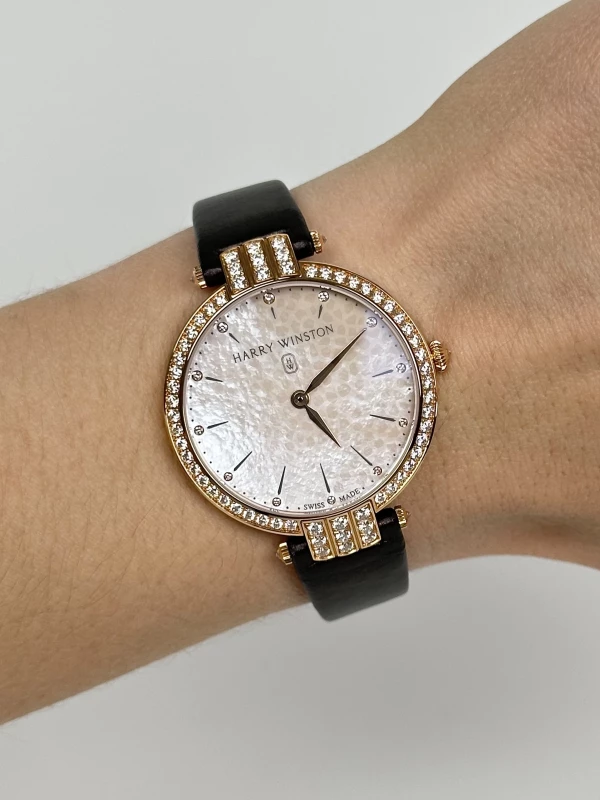 Harry Winston Ladies 36mm  PRNQHM36RR001 9