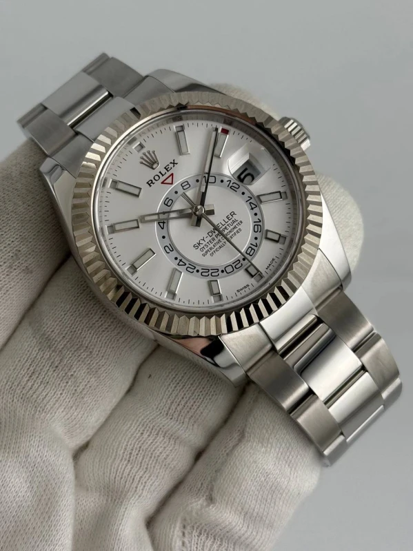 Rolex 42 mm, steel and white gold 326934-0001 4
