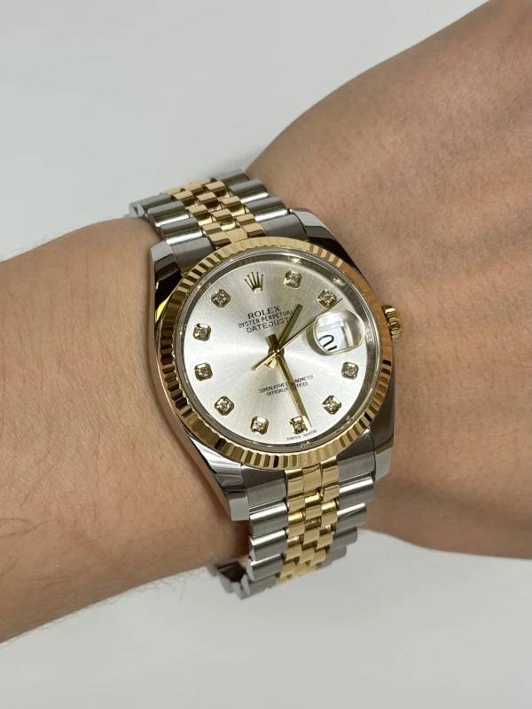 Rolex 36mm Steel and Yellow Gold 116233 sdj 6