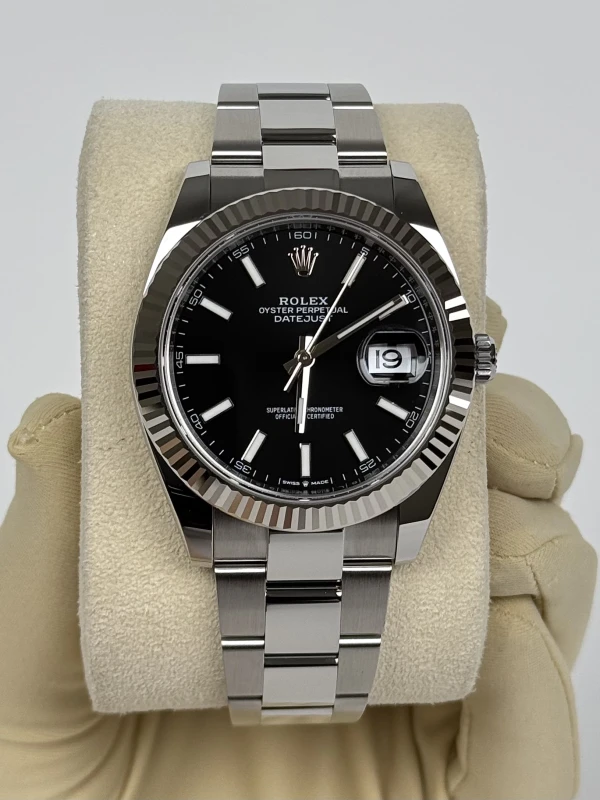 Rolex 41 mm, steel and white gold 126334-0017 2