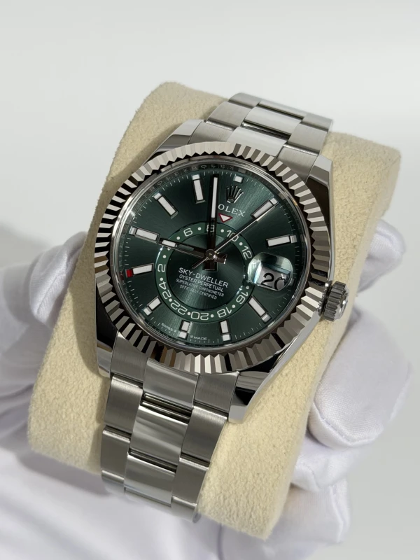 Rolex 42mm Steel and White Gold 336934-0001 3