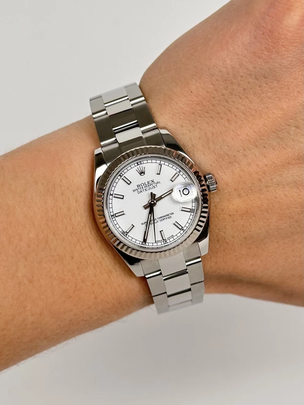 Rolex Datejust 31mm Steel and White Gold 178274-0024 7