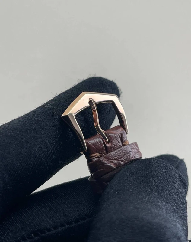 Patek Philippe Yellow Gold - on Strap with Silver Dial 5030R 6