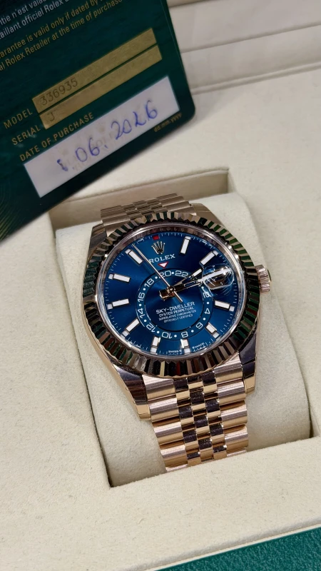 Rolex 42mm Everose Gold 336935-0005 2