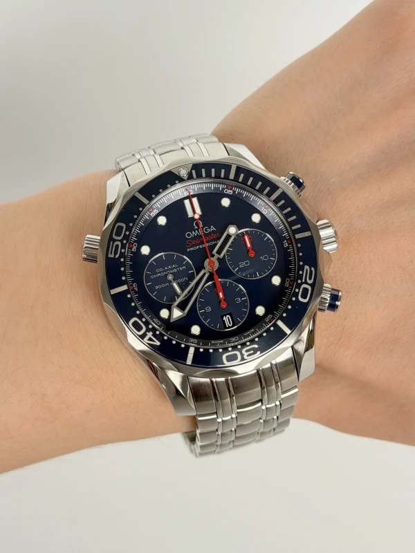 Omega DIVER 300 M CO-AXIAL CHRONOGRAPH 44 ММ 212.30.44.50.03.001 4