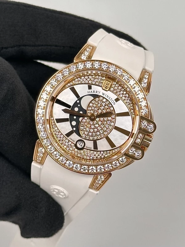 Harry Winston Lady Moon Phase OCEQMP36RR002 4