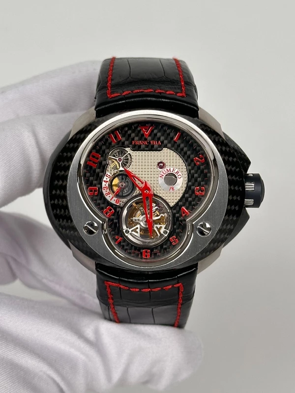 Franc Vila Tourbillon Planetaire Red Gold Piece Unique FVa №1 Carb 2