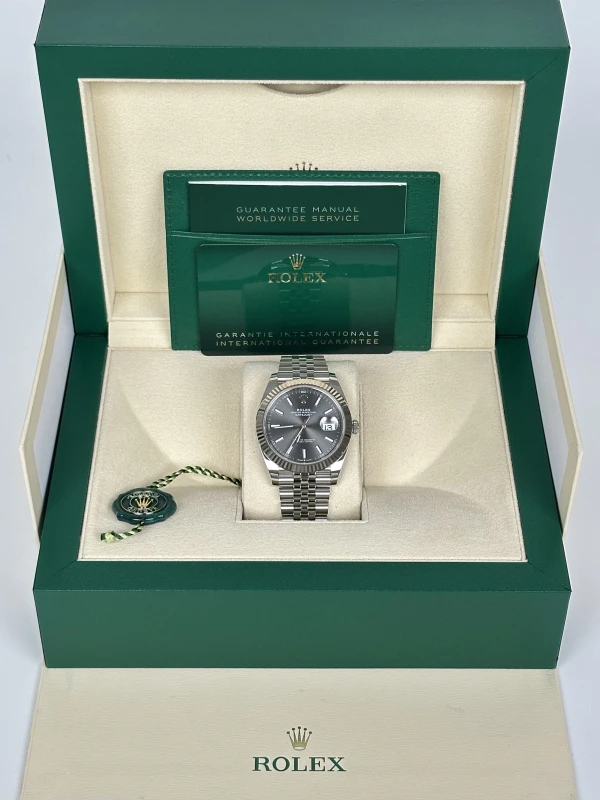Rolex 41mm Steel and White Gold 126334-0014 5