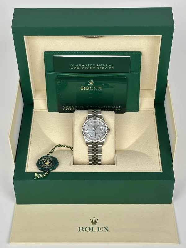Rolex Datejust 31mm Steel and White Gold 278384rbr-0008 5