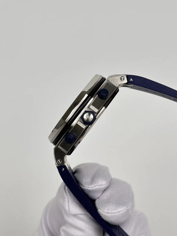 Audemars Piguet Silver Dial Blue  26208ST.OO.D305CR.01 6